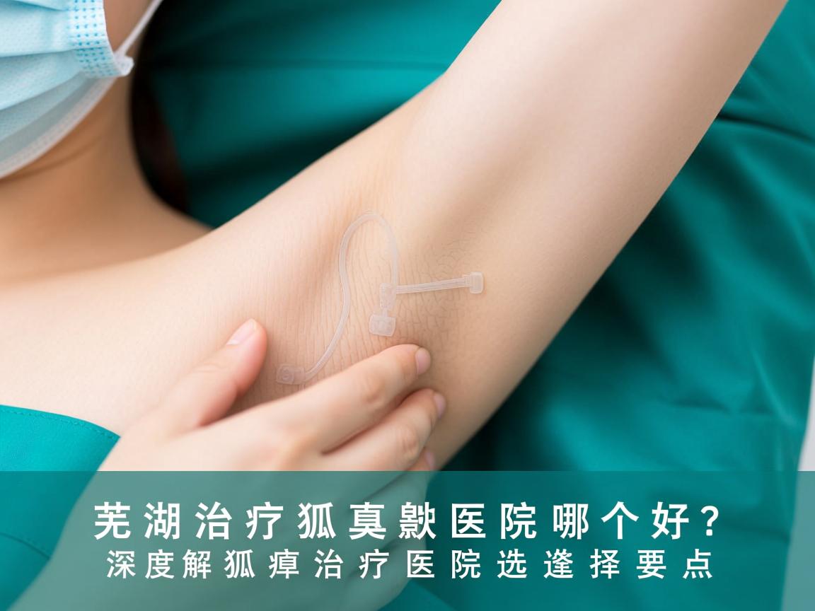 芜湖治疗狐臭医院哪个好？深度解析狐臭治疗医院选择要点