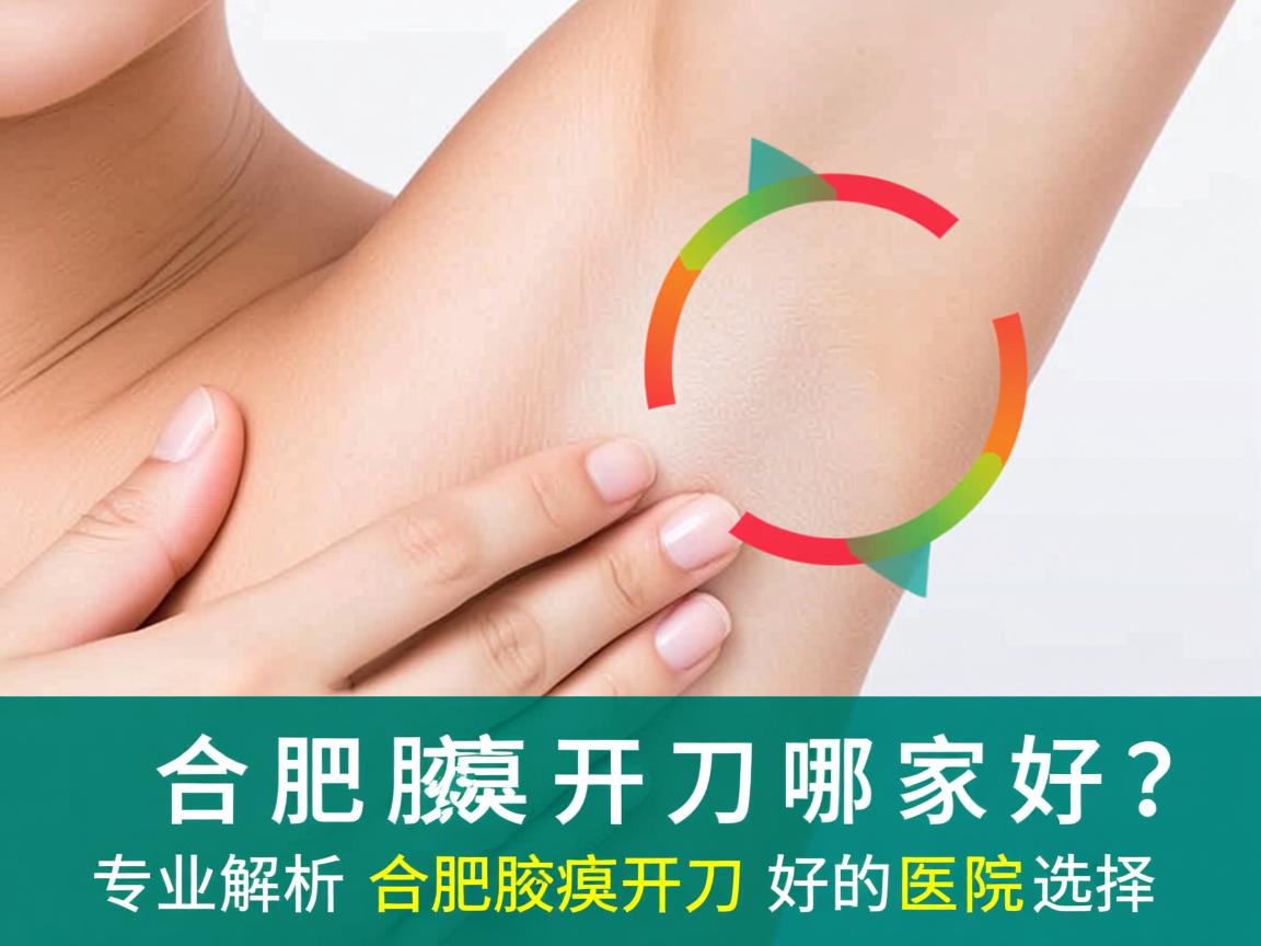 合肥腋臭开刀哪家好？专业解析合肥腋臭开刀好的医院选择