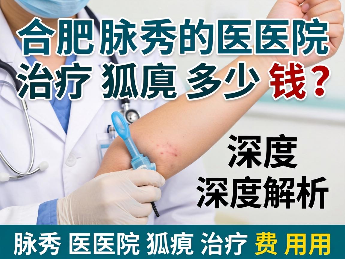 合肥腋秀医院治疗狐臭多少钱？深度解析腋秀医院狐臭治疗费用
