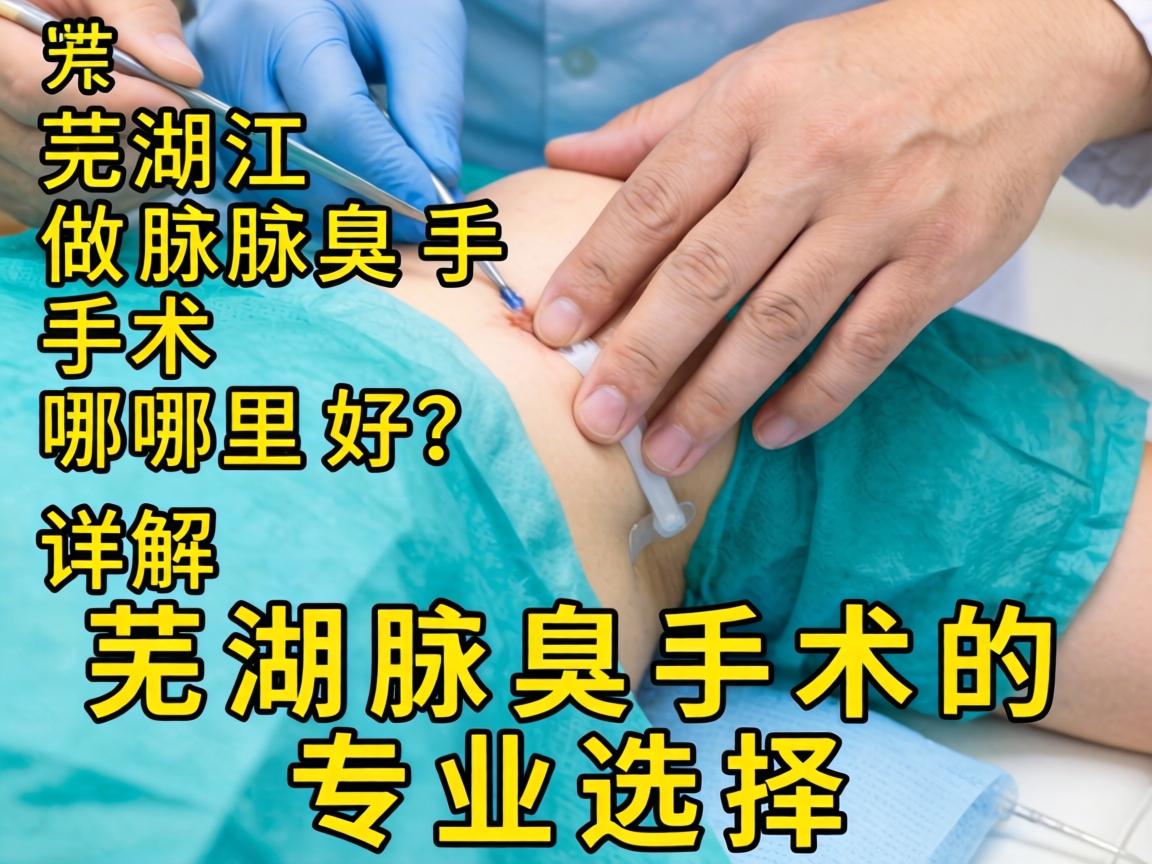 芜湖做腋臭手术哪里好？详解芜湖腋臭手术的专业选择