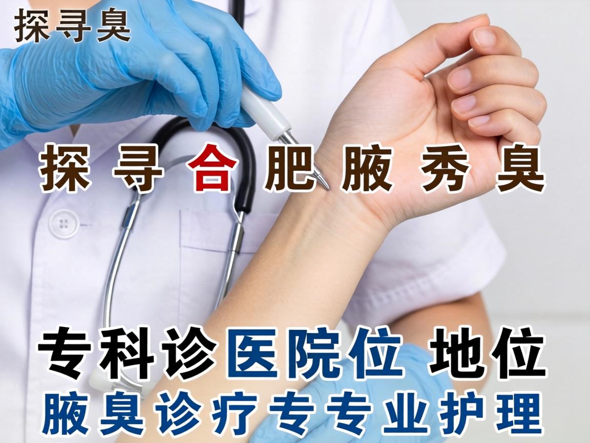 探寻合肥腋秀腋臭专科医院位置，详解腋臭诊疗专业护理