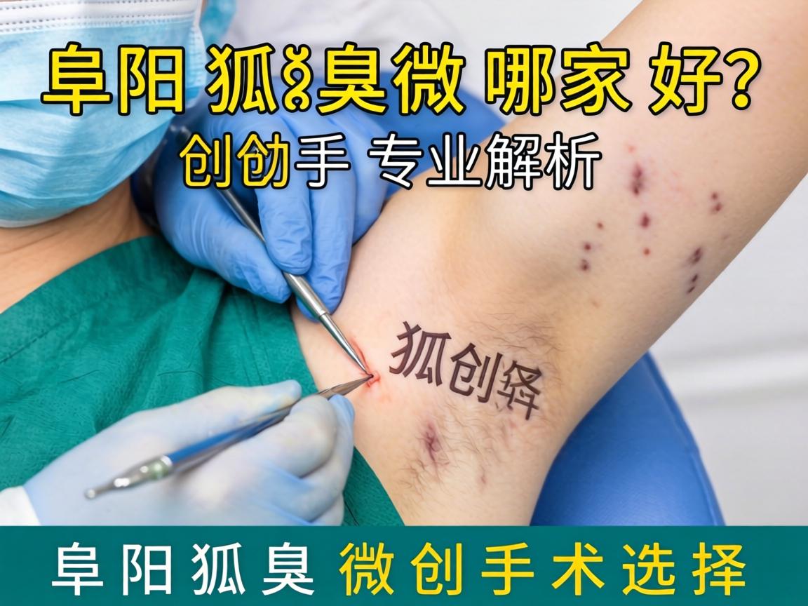 阜阳狐臭微创手术哪家好？专业解析阜阳狐臭微创手术选择
