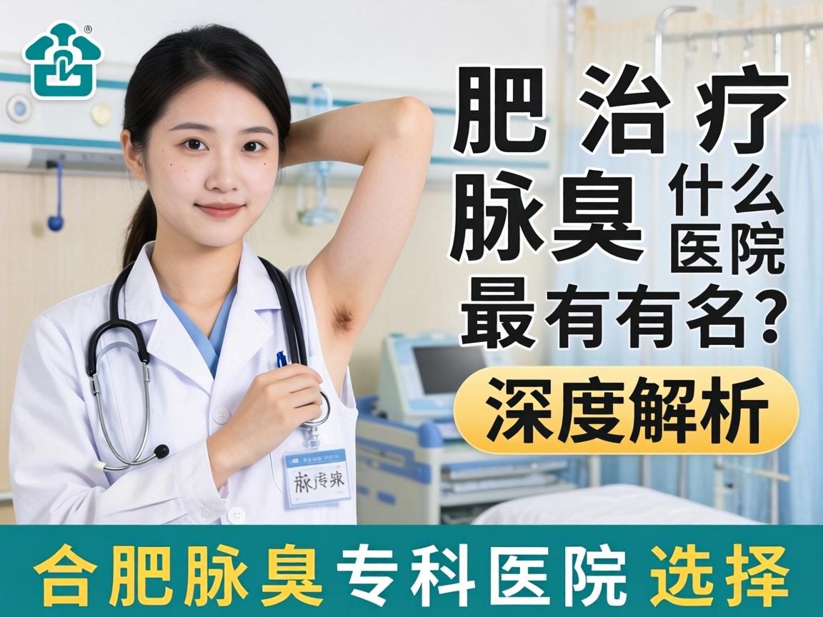 合肥治疗腋臭什么医院最有名？深度解析合肥腋臭专科医院选择