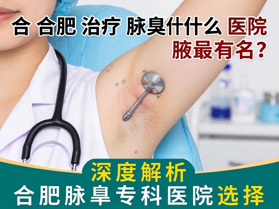 合肥治疗腋臭什么医院最有名？深度解析合肥腋臭专科医院选择