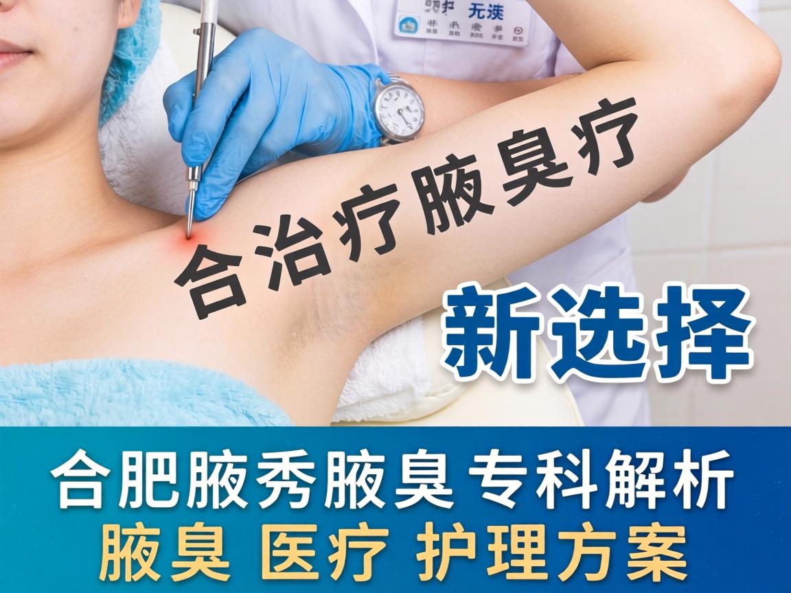 腋臭治疗新选择,合肥腋秀腋臭专科解析腋臭医疗护理方案 腋臭治疗新选择,合肥腋秀腋臭专科解析腋臭医疗护理方案