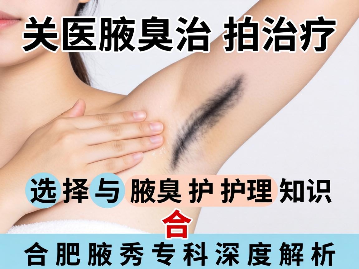 腋臭治疗选择与腋臭护理知识，合肥腋秀专科深度解析