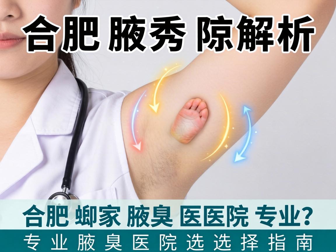 合肥腋秀解析，合肥哪家腋臭医院专业？专业腋臭医院选择指南