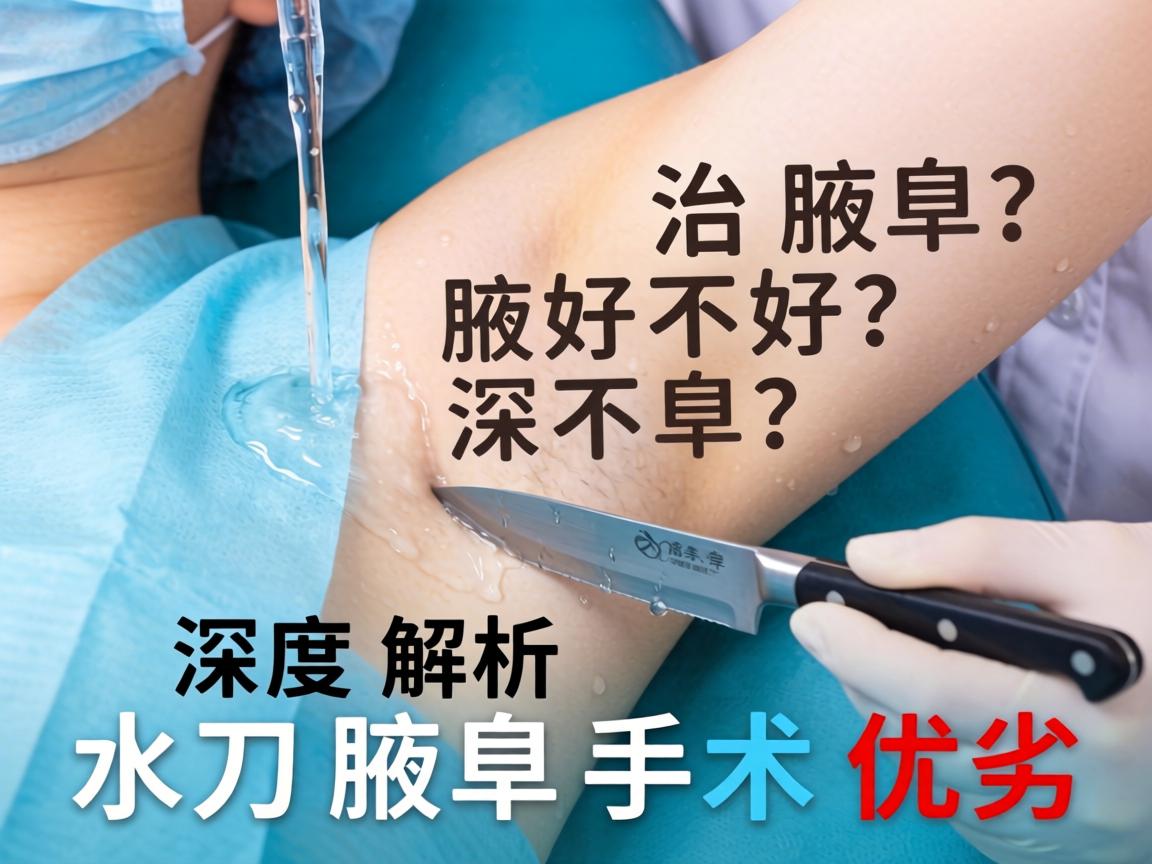 水刀治疗腋臭好不好？深度解析水刀腋臭手术的优劣