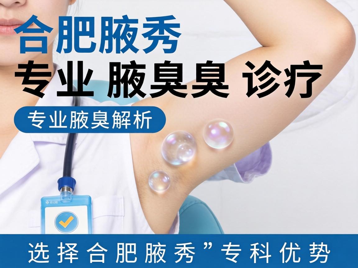 合肥腋秀解析，专业腋臭诊疗，选择合肥腋秀的专科优势