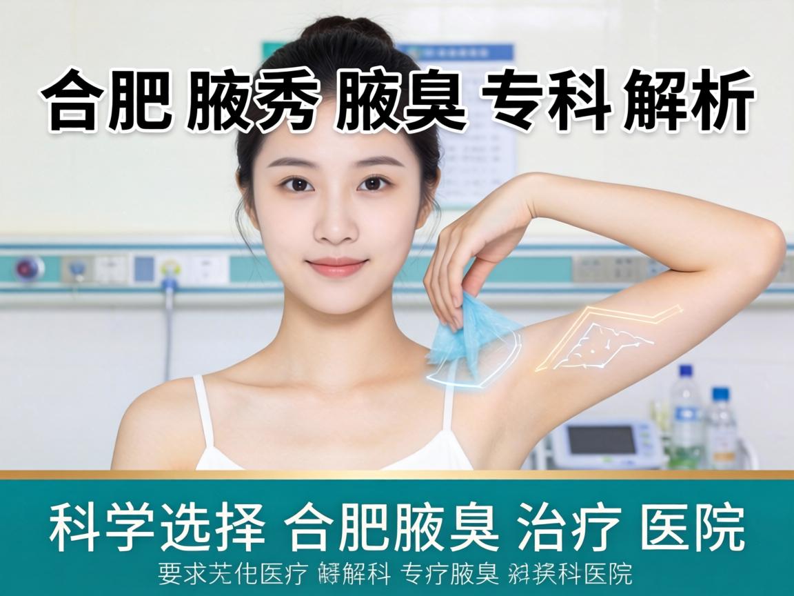 合肥腋秀腋臭专科解析，如何科学选择合肥腋臭治疗医院