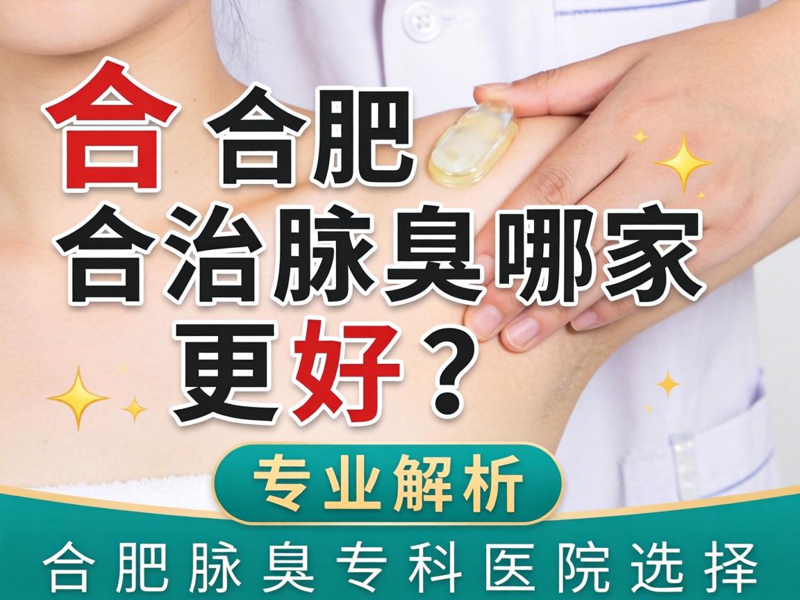 合肥治腋臭哪家更好？专业解析合肥腋臭专科医院选择