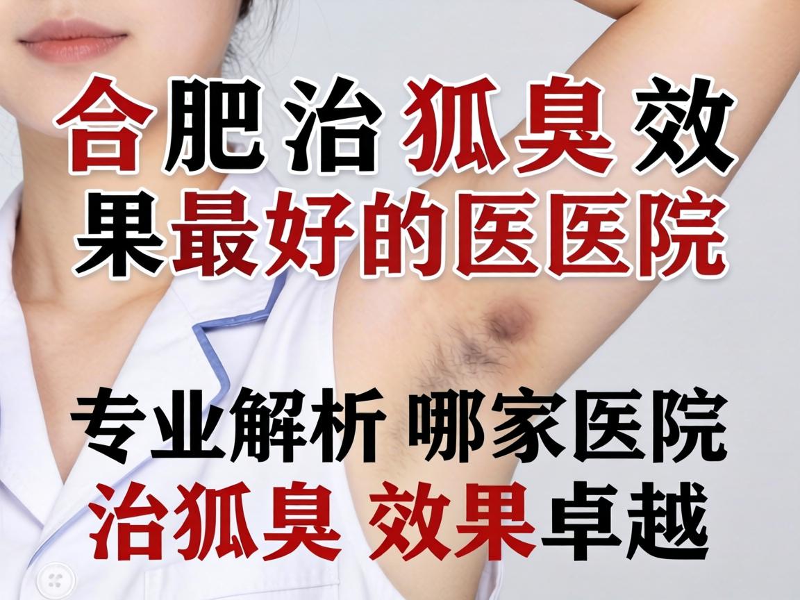 合肥治狐臭效果最好的医院,专业解析哪家医院治狐臭效果卓越 合肥治狐臭效果最好的医院,专业解析哪家医院治狐臭效果卓越