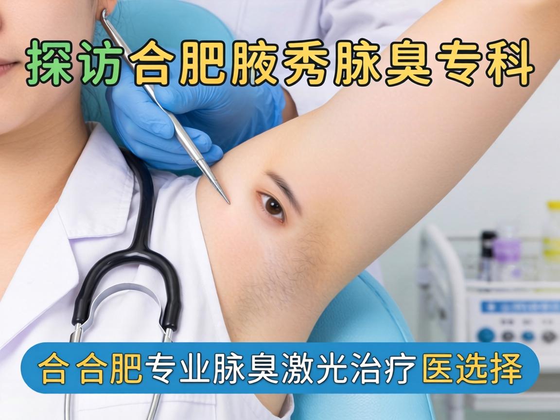 探访合肥腋秀腋臭专科,解析合肥专业腋臭激光治疗的医院选择 探访合肥腋秀腋臭专科,解析合肥专业腋臭激光治疗的医院选择