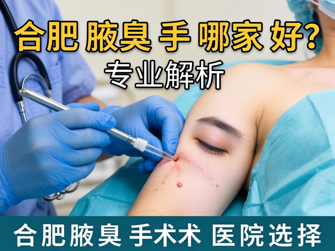 合肥腋臭手术哪家好?专业解析合肥腋臭手术医院选择 合肥腋臭手术哪家好?专业解析合肥腋臭手术医院选择