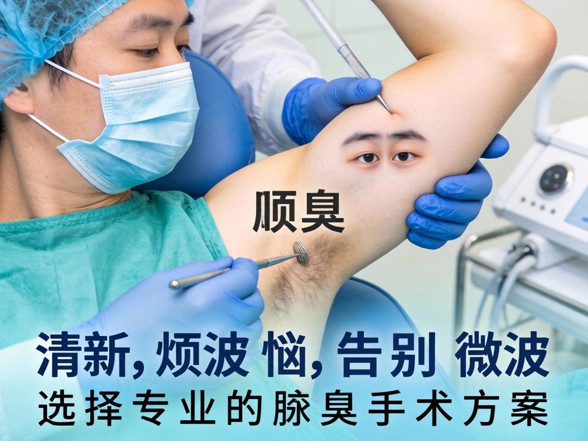 清新微波腋臭手术,告别烦恼,选择专业的腋臭手术方案 清新微波腋臭手术,告别烦恼,选择专业的腋臭手术方案