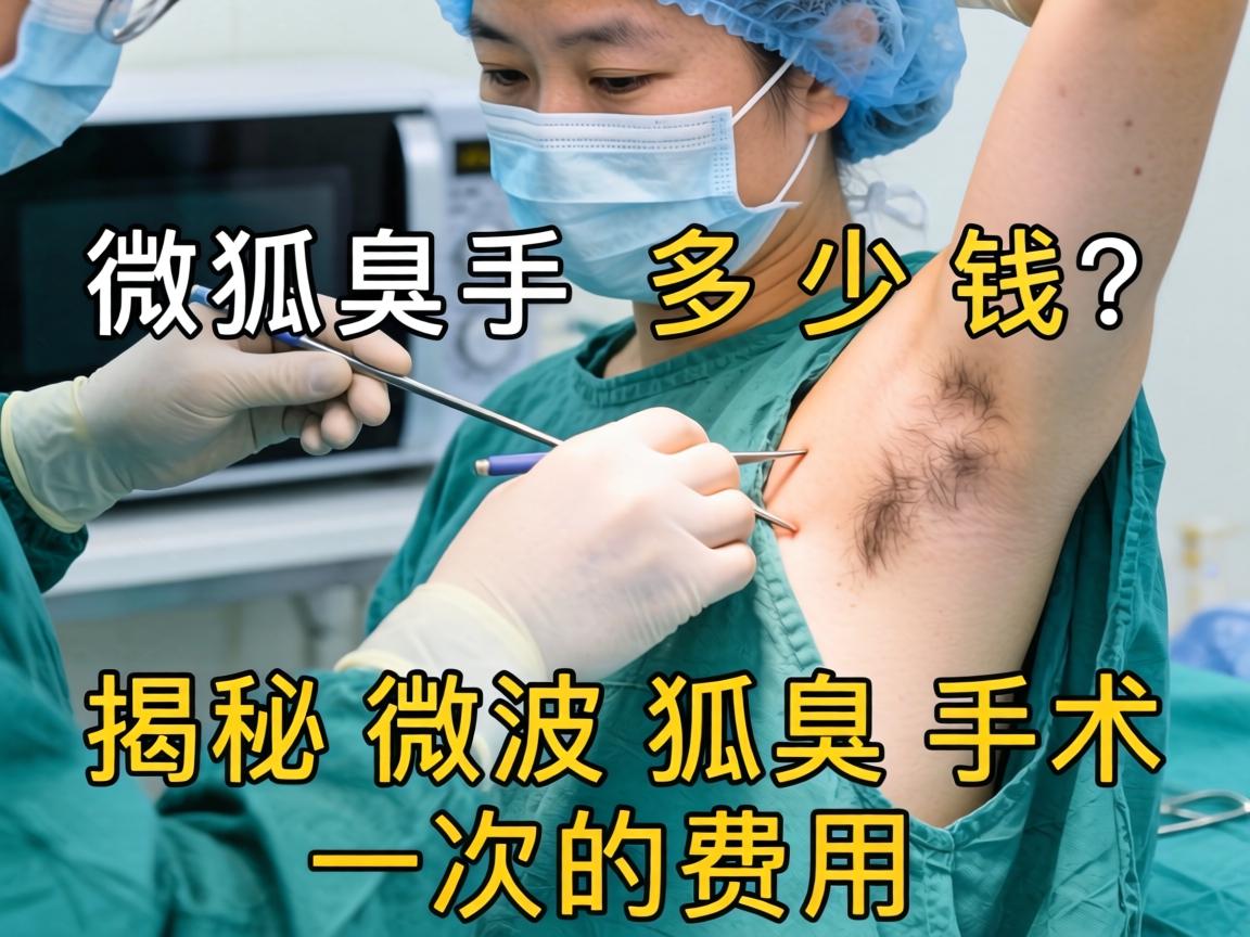微波狐臭手术多少钱？揭秘微波狐臭手术一次的费用