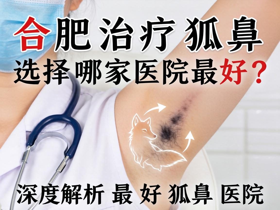 合肥治疗狐臭选择哪家医院最好？深度解析最好狐臭医院