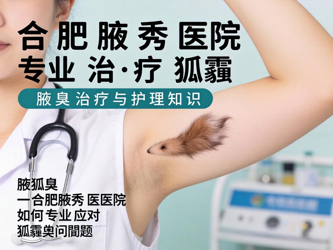 合肥腋秀医院专业治疗狐臭，详解腋臭治疗与护理知识
一，合肥腋秀医院如何专业应对狐臭问题