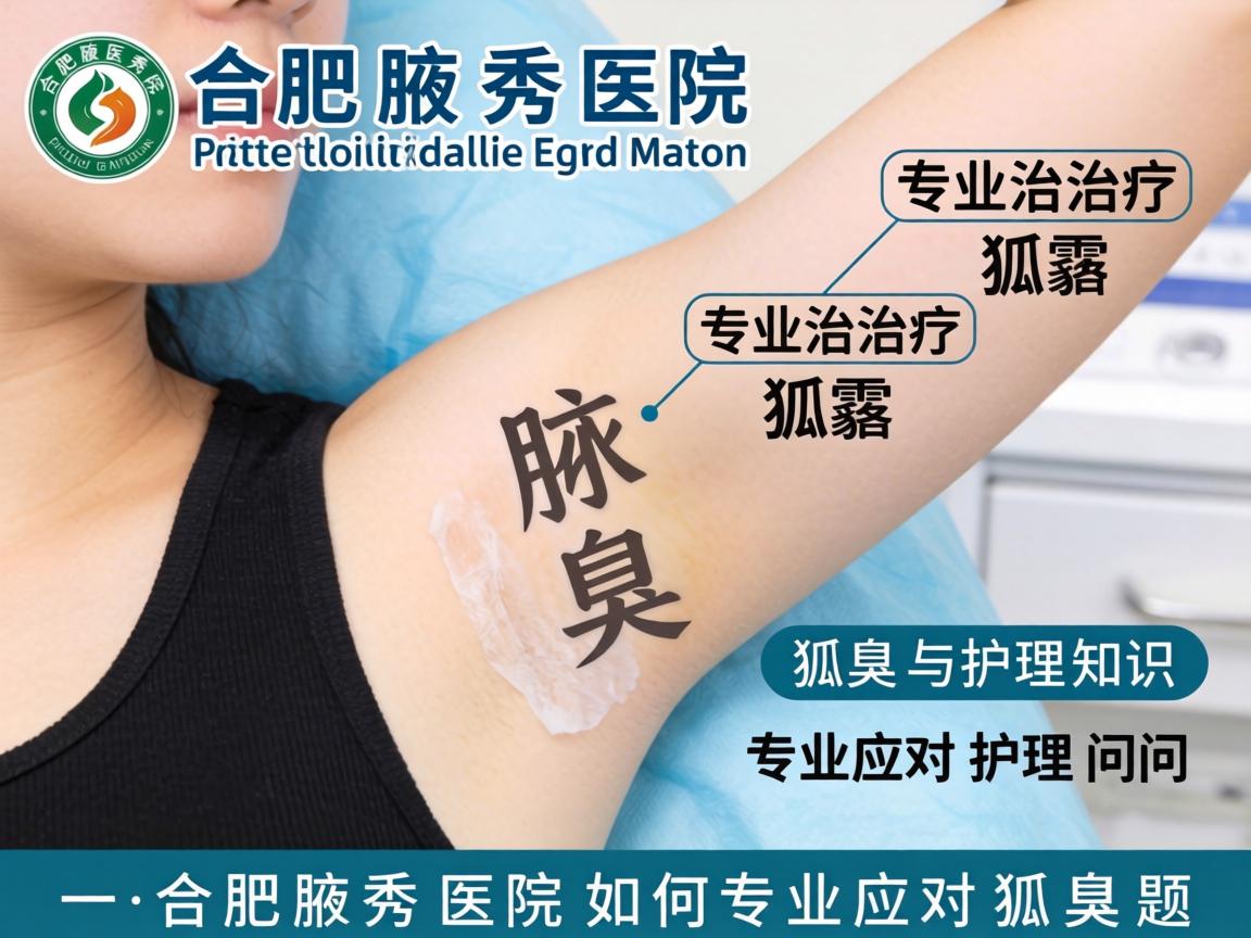 合肥腋秀医院专业治疗狐臭，详解腋臭治疗与护理知识
一，合肥腋秀医院如何专业应对狐臭问题