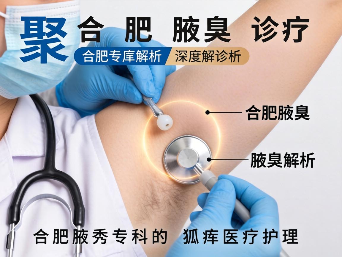 聚焦合肥腋臭诊疗，深度解析合肥腋秀专科的狐臭医疗护理
