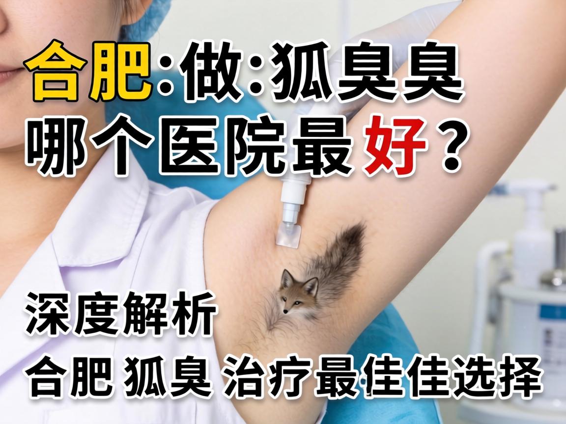 合肥做狐臭哪个医院最好？深度解析合肥狐臭治疗最佳选择
