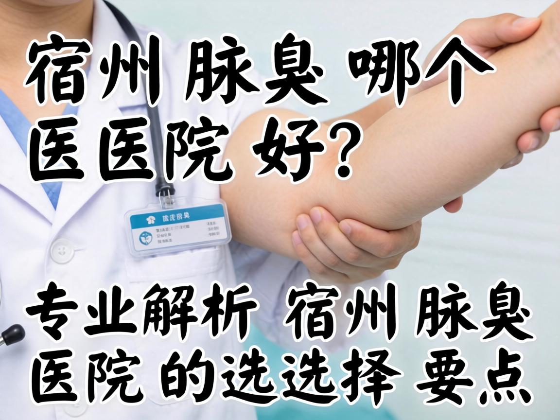 宿州腋臭哪个医院好?专业解析宿州腋臭医院的选择要点 宿州腋臭哪个医院好?专业解析宿州腋臭医院的选择要点