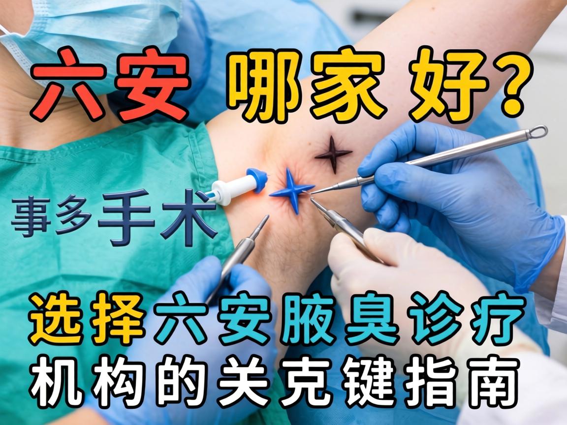 六安腋臭手术哪家好?选择六安腋臭诊疗机构的关键指南 六安腋臭手术哪家好?选择六安腋臭诊疗机构的关键指南