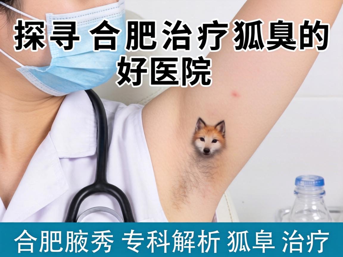 探寻合肥治疗狐臭的好医院，合肥腋秀专科解析狐臭治疗