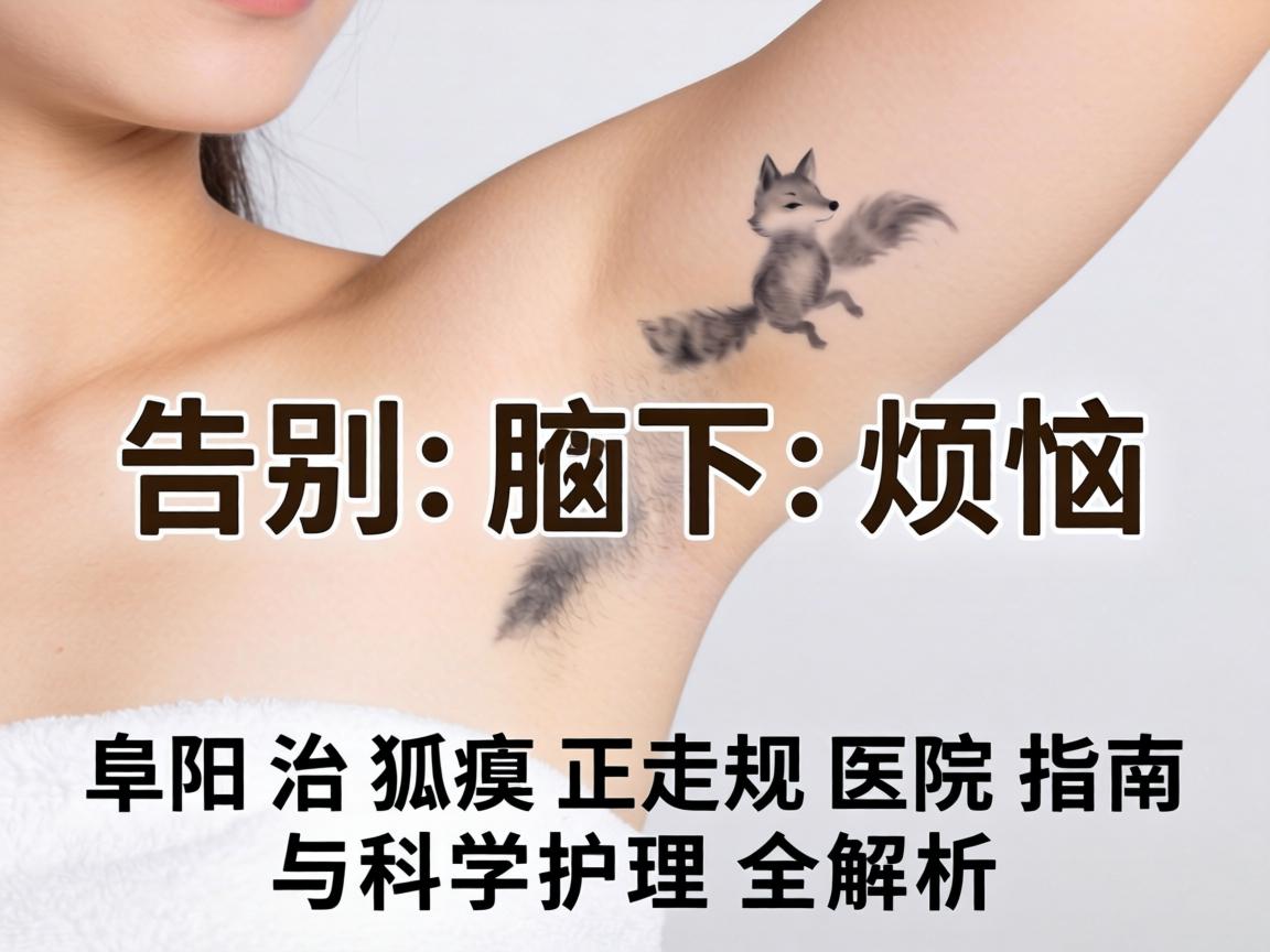 告别腋下烦恼，阜阳治狐臭正规医院指南与科学护理全解析
