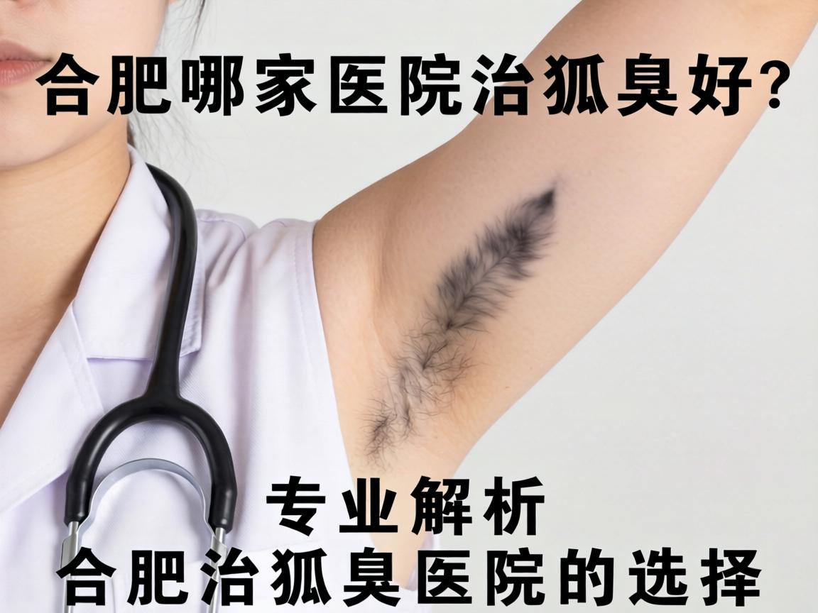合肥哪家医院治狐臭好？专业解析合肥治狐臭医院的选择