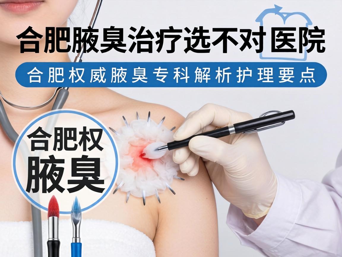 合肥腋臭治疗选对医院，合肥权威腋臭专科解析护理要点