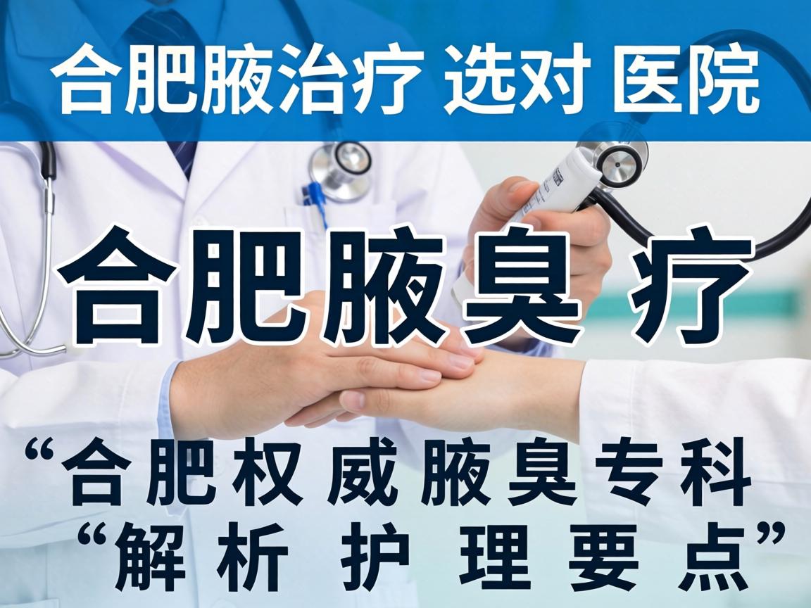 合肥腋臭治疗选对医院，合肥权威腋臭专科解析护理要点