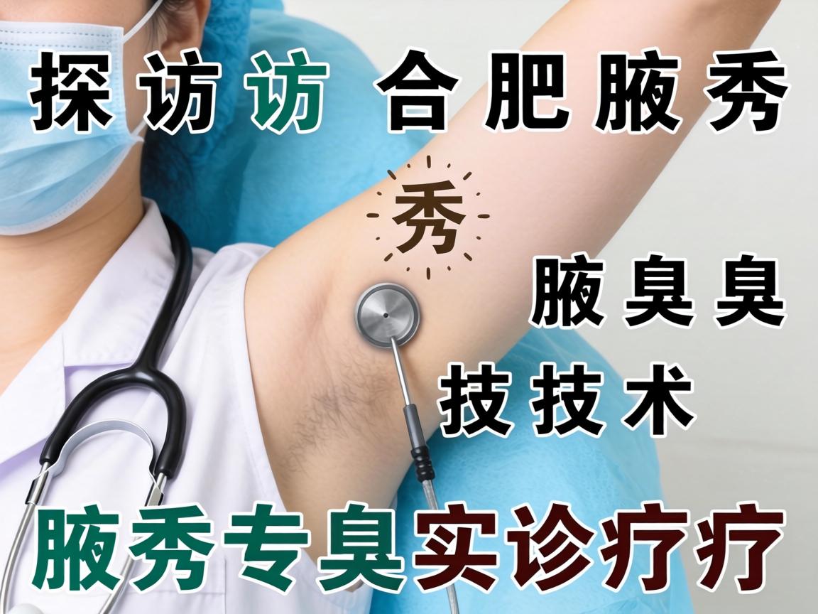 探访合肥腋秀腋臭技术，解析腋秀专科的腋臭诊疗实力