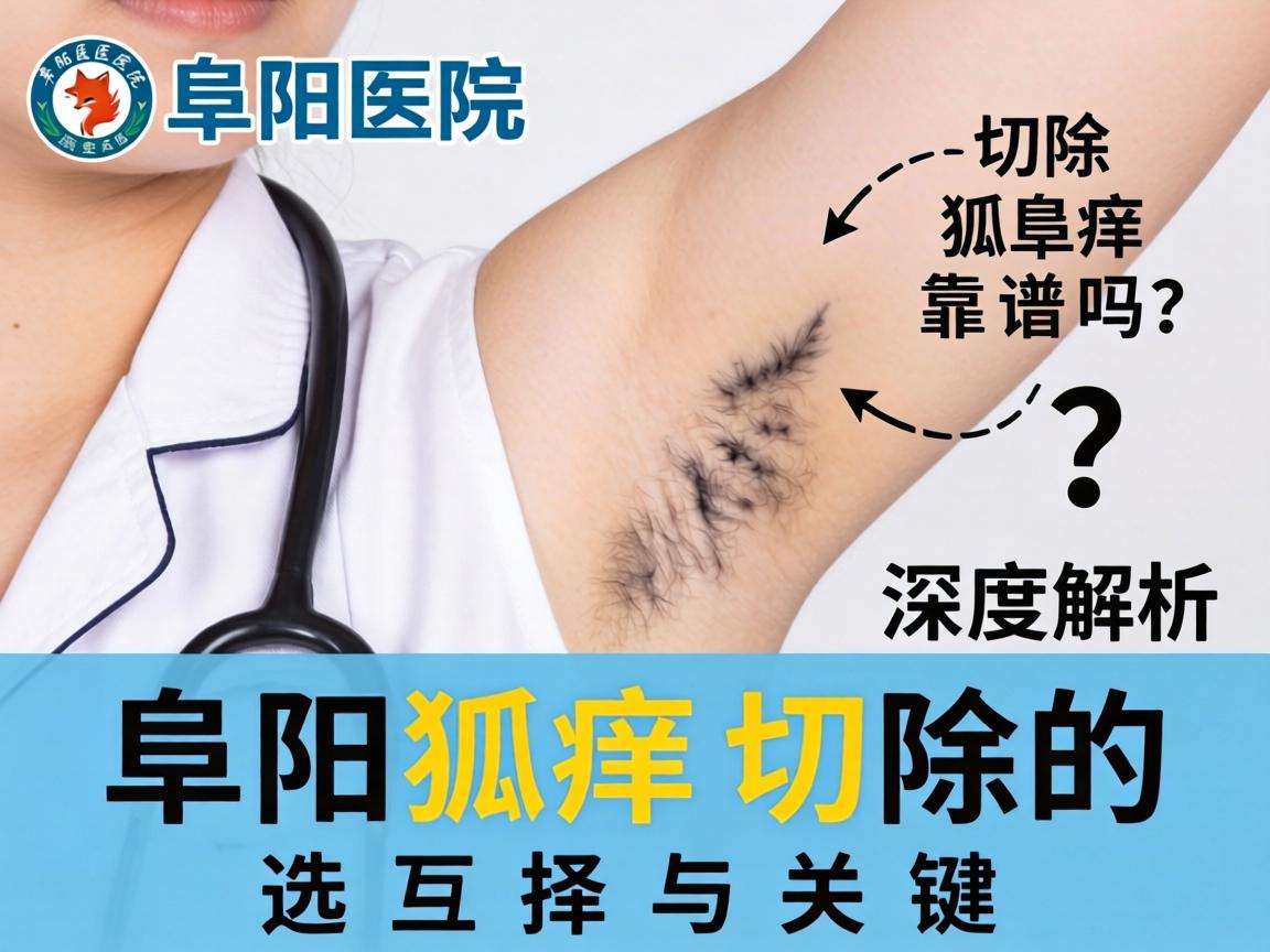 阜阳医院切除狐臭靠谱吗？深度解析阜阳狐臭切除的选择与关键