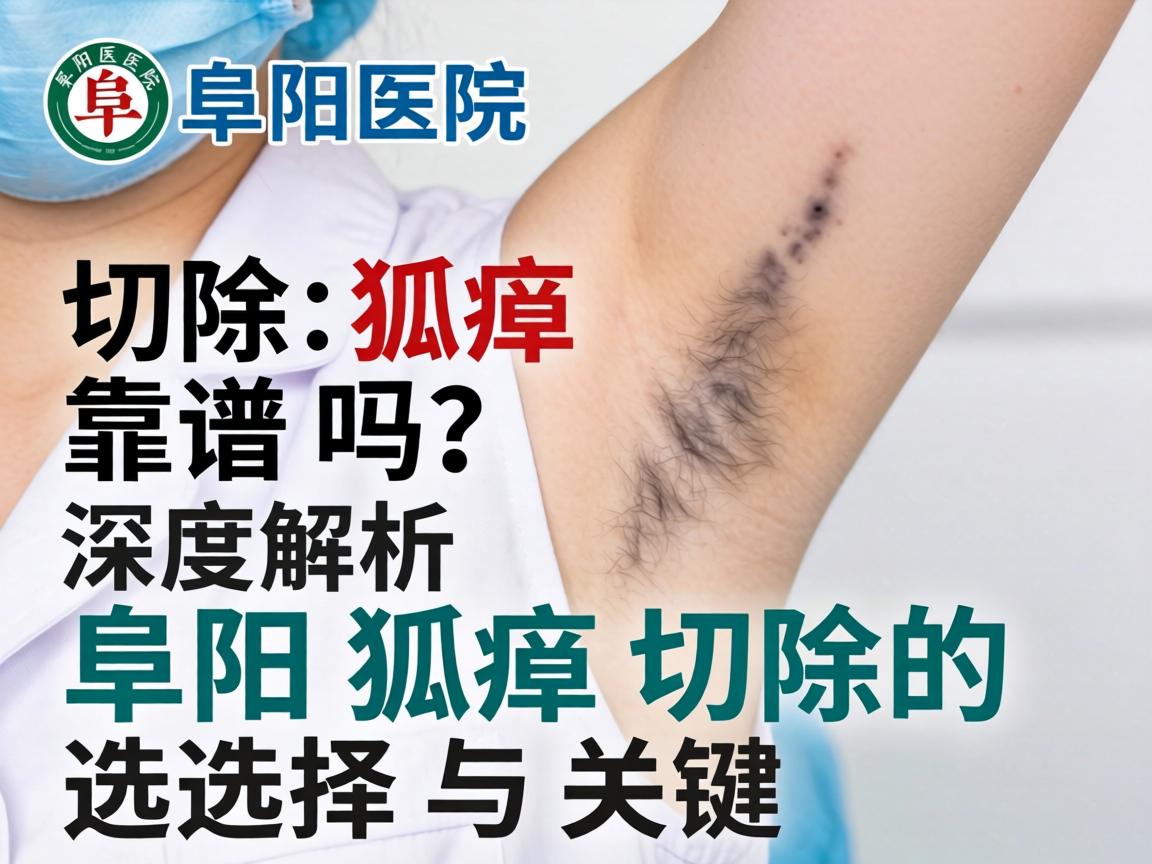 阜阳医院切除狐臭靠谱吗？深度解析阜阳狐臭切除的选择与关键