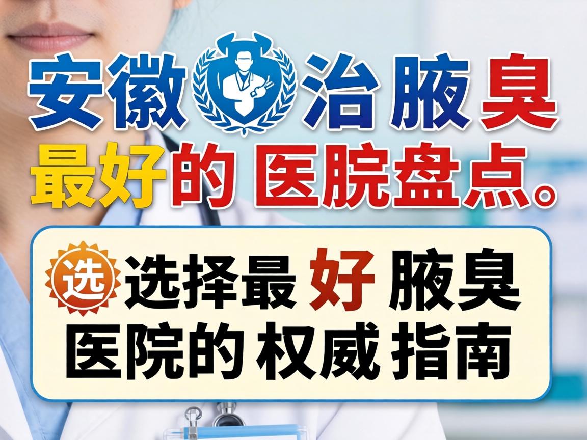 安徽治腋臭最好的医院盘点,选择最好腋臭医院的权威指南 安徽治腋臭最好的医院盘点,选择最好腋臭医院的权威指南