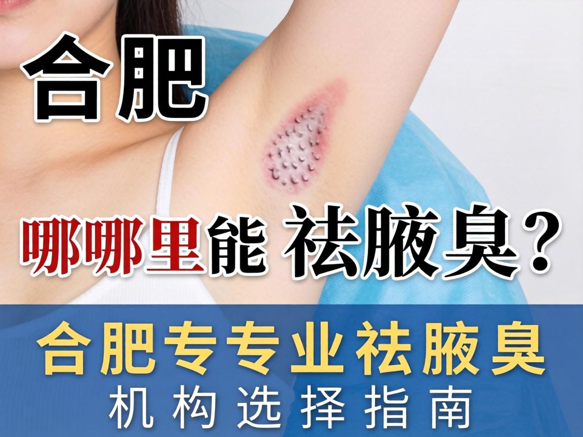 合肥哪里能祛腋臭?合肥专业祛腋臭机构选择指南 合肥哪里能祛腋臭?合肥专业祛腋臭机构选择指南