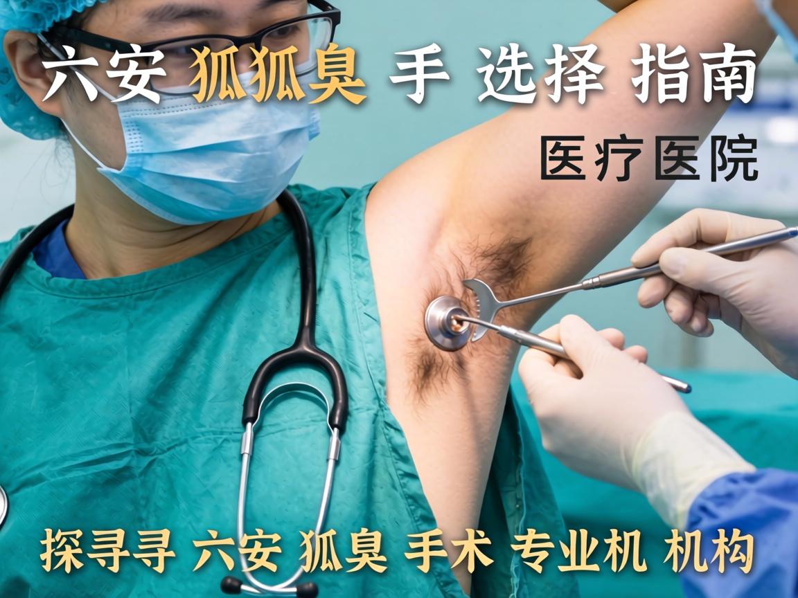六安狐臭手术医院选择指南，探寻六安狐臭手术专业机构