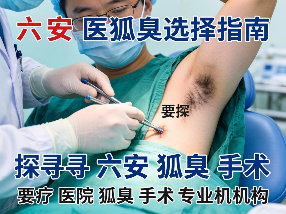 六安狐臭手术医院选择指南，探寻六安狐臭手术专业机构