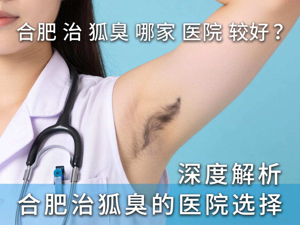 合肥治狐臭哪家医院较好？深度解析合肥治狐臭的医院选择