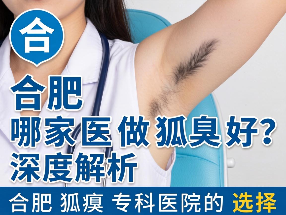 合肥哪家医做狐臭好？深度解析合肥狐臭专科医院的选择