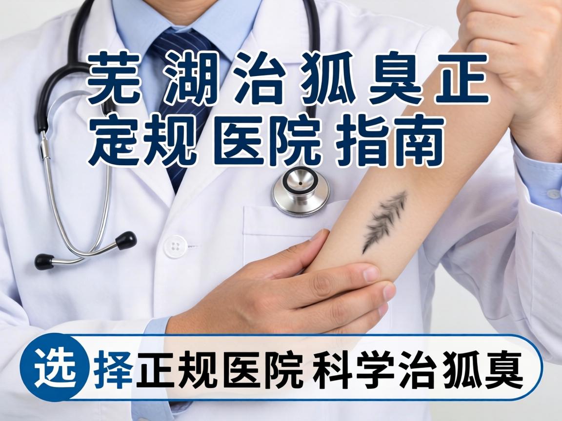芜湖治狐臭正规医院指南，选择正规医院科学治狐臭