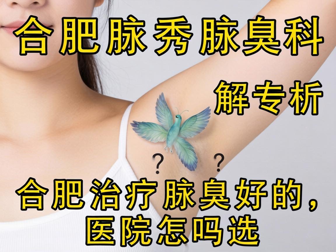 合肥腋秀腋臭专科解析，合肥治疗腋臭好的医院怎么选？