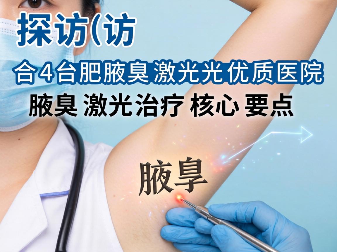 探访合肥腋臭激光优质医院，详解腋臭激光治疗核心要点