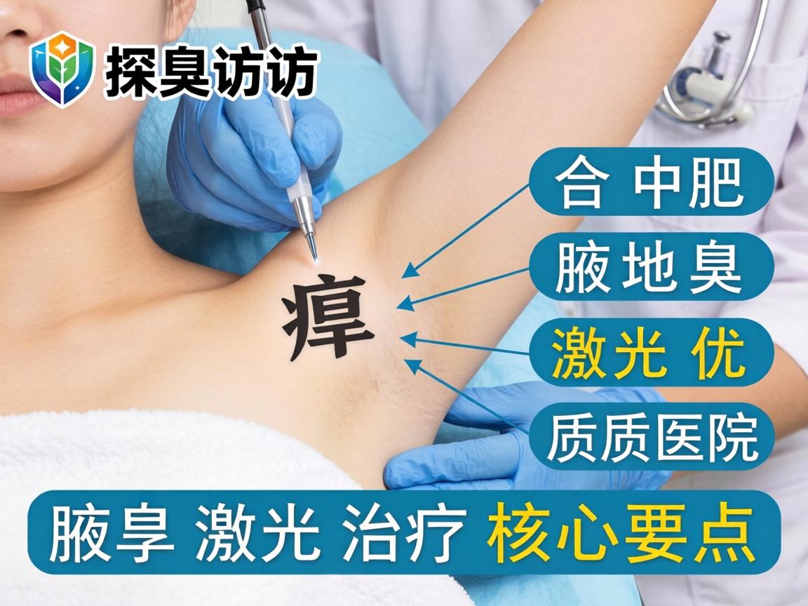 探访合肥腋臭激光优质医院，详解腋臭激光治疗核心要点