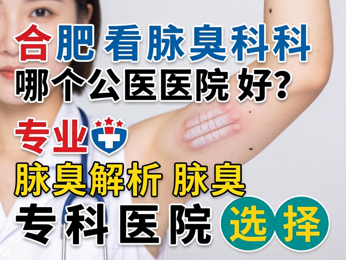 合肥看腋臭科哪个医院好？专业解析腋臭专科医院选择
