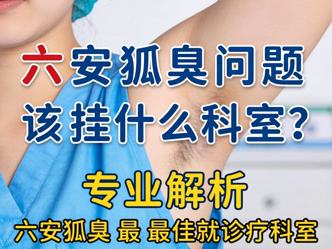 六安狐臭问题该挂什么科室？专业解析六安狐臭最佳就诊科室