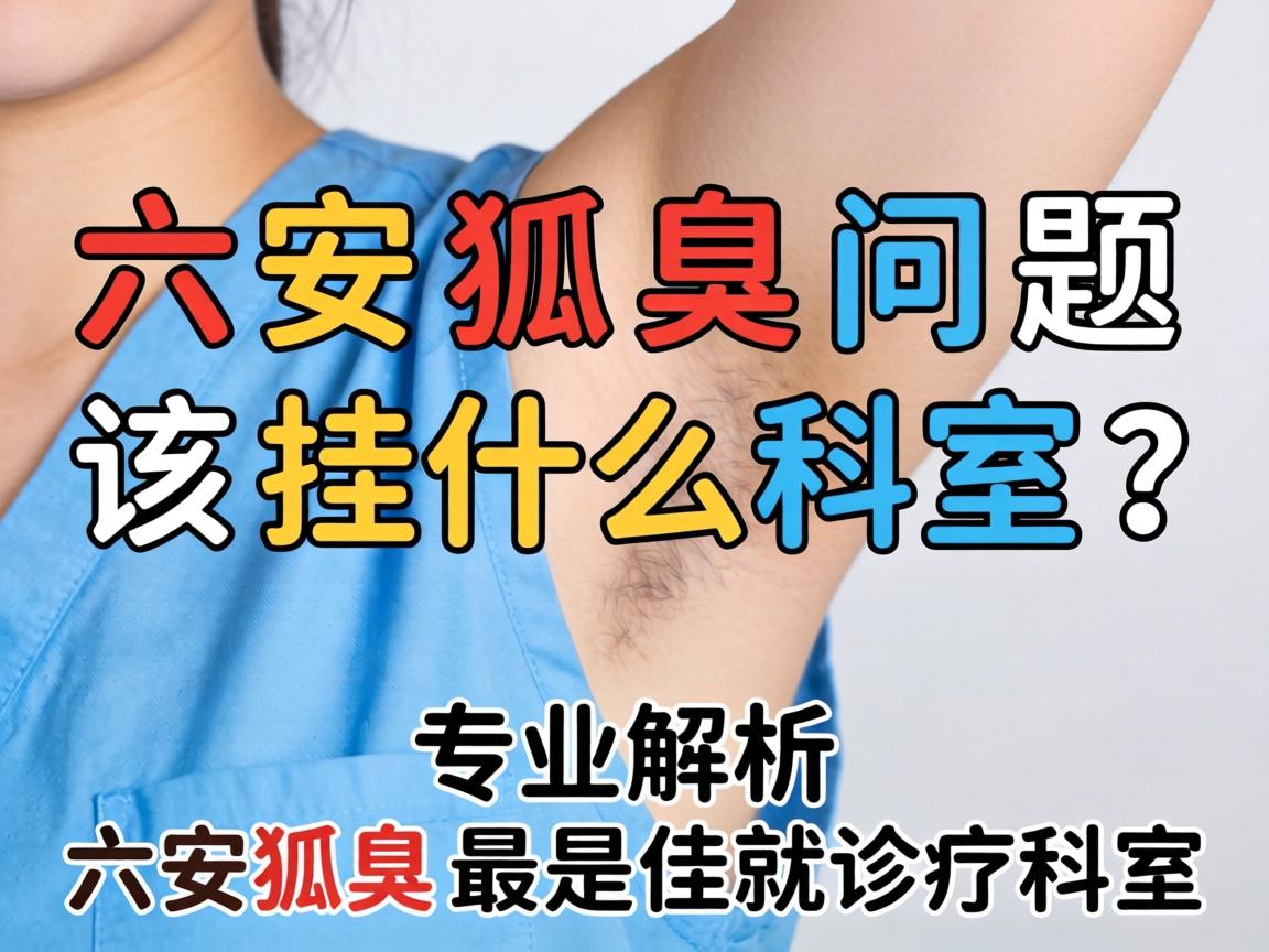 六安狐臭问题该挂什么科室？专业解析六安狐臭最佳就诊科室