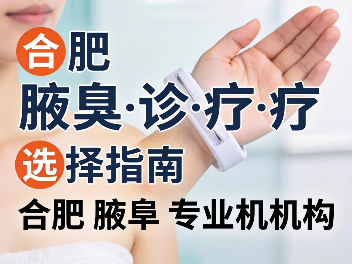 合肥腋臭诊疗选择指南，详解合肥腋臭专业机构