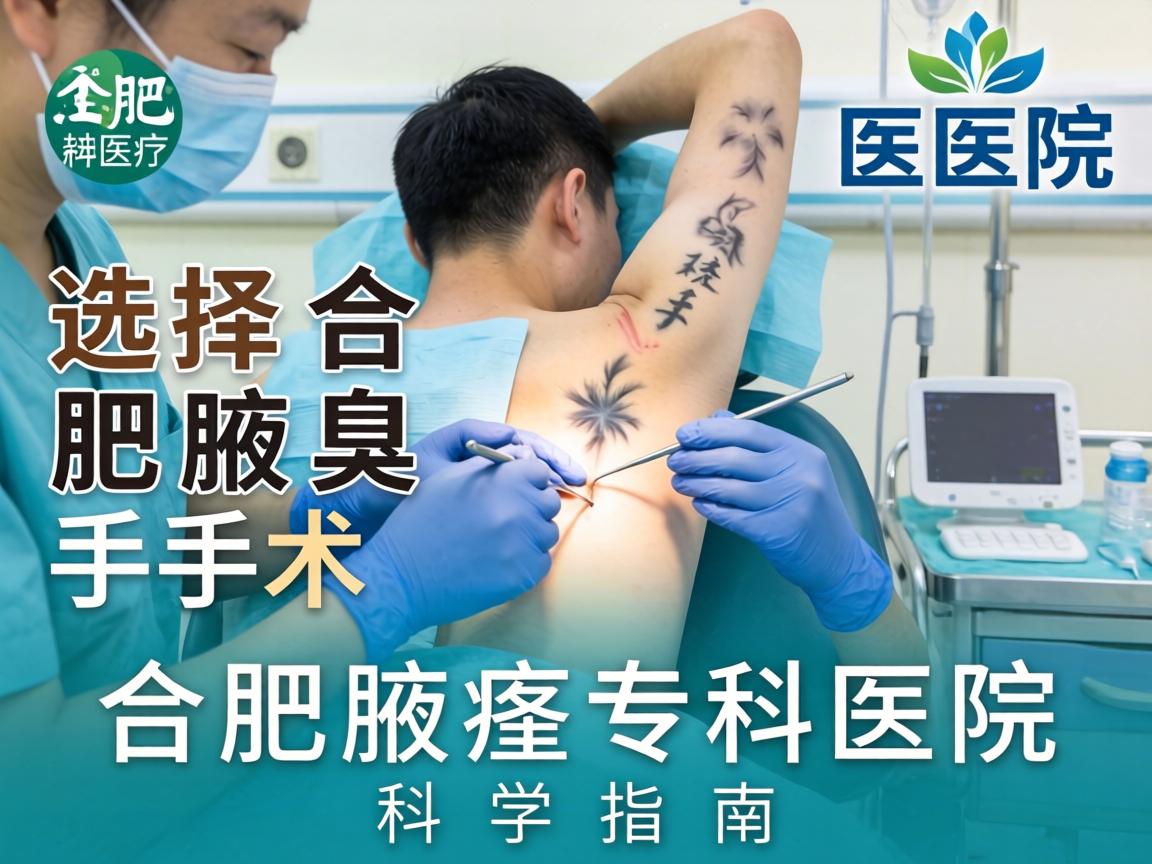 选择合肥腋臭手术医院，合肥腋臭专科医院的科学指南